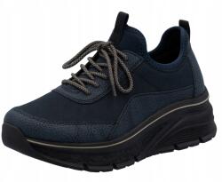 RIEKER 48050-14 méret38 sötétkék sportcipő (48050-14)