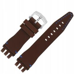 Energiaszíj 3 Bőr (A716) barna, kék p. fényes kl (Pasek Energia 3 - Skóra (A716) brązowy z)