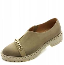 Venetti Elegáns őrült loafers Bőr félcipő 1658 (1658)