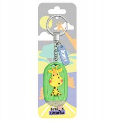 Be Happy 3D Kulcstartó Hátizsák Zseblámpa Gyerek Születésnap Ünnep Név Olíva (5900094257685)