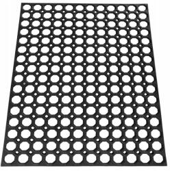 Multyhome Lábtörlő Gumiszőnyeg Áttört Erős Vastag 60x80cm Méhsejt Szem (EU5000304)