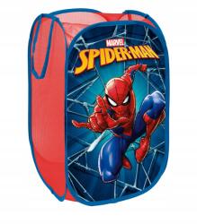  Pop-Up szennyestartó kosár, játékok, tároláshoz, ruhákhoz Pókember