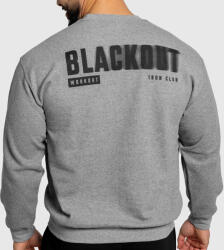 Iron Aesthetics Férfi pulóver Iron Aesthetics Blackout, szürke: XL Szürke