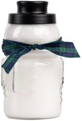 Cheerful Candle Cheerful Candle® Snowman Candy Cane nagy üveggyertya 850 g