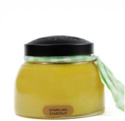 Keepers of the Light Keepers of the Light® Sparkling Starfruit közepes üveggyertya 624 g