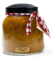 Keepers of the Light Keepers of the Light® Honey Pear Cider nagy üveggyertya 964 g