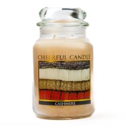 Cheerful Candle Cheerful Candle® Cashmere nagy üveggyertya 680 g