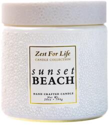 Cheerful Candle Cheerful Candle® Zest for Life Sunset Beach nagy üveggyertya 794 g