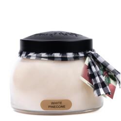 Keepers of the Light Keepers of the Light® White Pinecone közepes üveggyertya 624 g