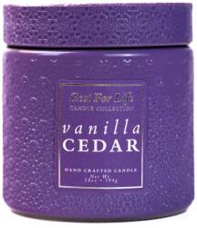 Cheerful Candle Cheerful Candle® Zest for Life Vanilla Cedar nagy üveggyertya 794 g