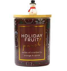 Cheerful Candle Cheerful Candle® Seasonal Holiday Fruit Punch közepes üveggyertya 283 g
