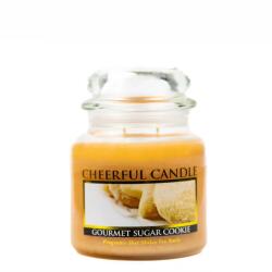 Cheerful Candle Cheerful Candle® Gourmet Sugar Cookie közepes üveggyertya 454 g