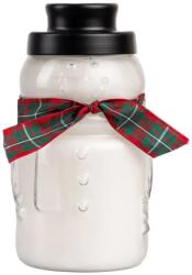Cheerful Candle Cheerful Candle® Snowman Welcome Wreath nagy üveggyertya 850 g