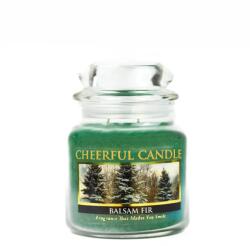 Cheerful Candle Cheerful Candle® Balsam Fir közepes üveggyertya 454 g