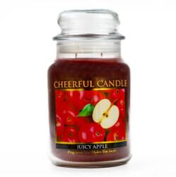 Cheerful Candle Cheerful Candle® Juicy Apple nagy üveggyertya 680 g
