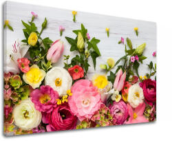  Falfestmény PINK FLOWERS_1510-11