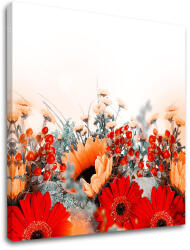  Falfestmény RED FLOWERS_154-12