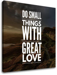  Motivációs fali művészet Csinálj kis dolgokat_001