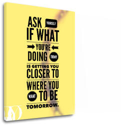  Motivációs falikép Kérdezd meg magad