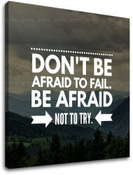  Motivációs falfestmény Ne félj