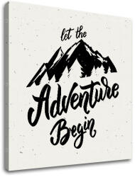  Motivációs fali művészet Kezdődjön a kaland