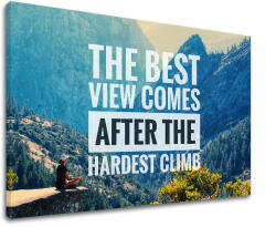  Motivációs falikép A legjobb kilátás jön_002