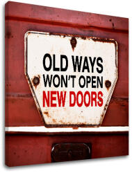  Motivációs falfestmény Old ways_002