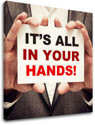 Motivációs falfestmény Minden a kezedben van_002