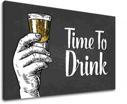  Wall art szöveggel Time to drink