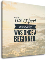  Motivációs falfestmény A szakértő bármiben