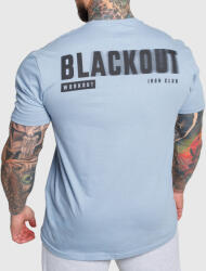 Iron Aesthetics Tricou bărbați Iron Aesthetics Blackout, albastru: Albastră L (P3085A16677)
