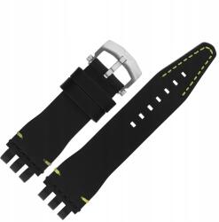  Energiaszíj 3 Bőr (A718) fekete, krémszínű, fényes kl (Pasek Energia 3 - Skóra (A718) czarny z)