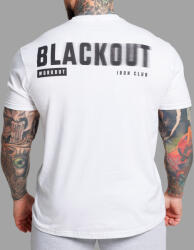 Iron Aesthetics Tricou bărbați Iron Aesthetics Blackout, alb: Albă L (P3082A16656)