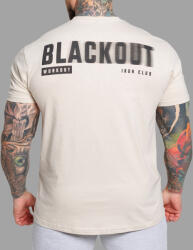 Iron Aesthetics Tricou bărbați Iron Aesthetics Blackout, sand: M (P3081A16648)