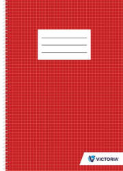 Victoria Spirálfüzet, VICTORIA, A/4, 70 lapos, kockás (FSVA470K)
