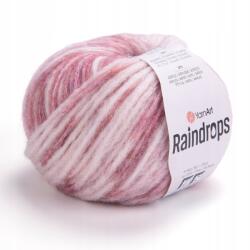 YARNART Fonal YarnArt Raindrops 50g/115m drops gyapjú melange ombre színes 2905 (RAINDROPS 2905)