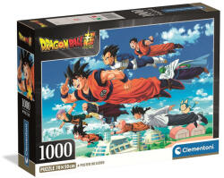 Clementoni Dragon Ball Fly High 1000 db-os Compact puzzle Clementoni (CL39955)