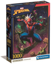 Clementoni Pókember Web of Enemies 1000 db-os Compact puzzle Clementoni (CL39768)