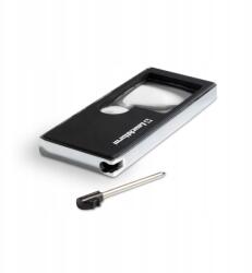 Leuchtturm Pocket Nagyító 2, 5X És 10X Led Háttérvilágítással Leuchtturm