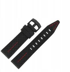  Engine szíj Bőr (C647) fekete lyukacsos fekete kl (Pasek Engine - Skóra (C647))