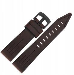  Szíj SSN-571 Bőr (C611) barna, fekete p. fekete kl (Pasek SSN-571 - Skóra (C611) brązowy z c)