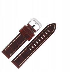 Space Race öv Bőr (A665) barna croco, krémszínű, fényes kl (Pasek Space Race - Skóra (A665) brązowy)