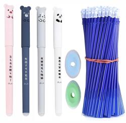 Hurtnet Golyóstoll 4x, Csiszoló Készlet 2x Radír, 20x Patron Írj Hibátlanul És (3015 - wkład kolor niebieski)