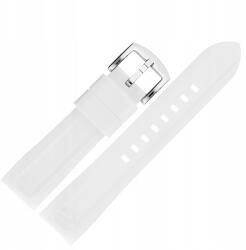  Rocket N1 szíj Szilikon 225 (A710) fehér, acél kl (Pasek Rocket N1 - Silikon 225 (A710) bia)