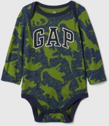 GAP Бебешко памучно боди с лого GAP GAP | Zelen | Момчешки | 62-68