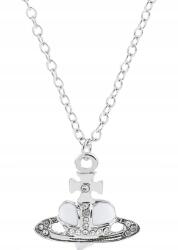  Szaturnusz bolygó nyaklánc Fehér Szív