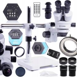  Elektronikai szerviz forrasztó Mikroszkóp Kamera szett 4K Techrebal 10HS (10HSKAMBLUHES-ZESTAW-0988-329BE)