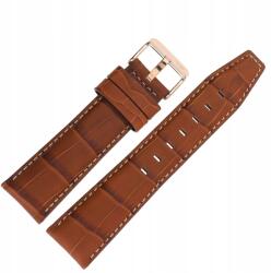  Szíj Gaz-14 Bőr 565 (B592) barna croco fehér p. rózsaszín kl (3000000036341)