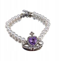  Karkötő Szaturnusz Bolygó Gyöngyök Lila Szív