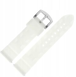  Expedition szíj Szilikon (A735) fehér világító acél kl (Pasek Expedition - Silikon (A735) biały)